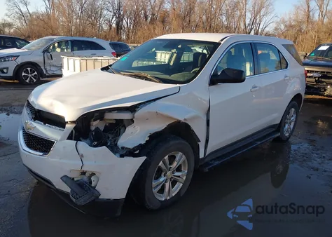 2012 Chevrolet Equinox Ls z USA, uszkodzony, nr VIN 2GNFLCEK6C6283178